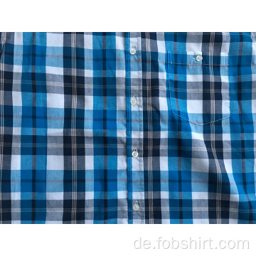 Mann Kurzarm Check Shirt